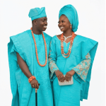 Complete traditional African wedding for couples, also okay | Nigerian wedding outfit